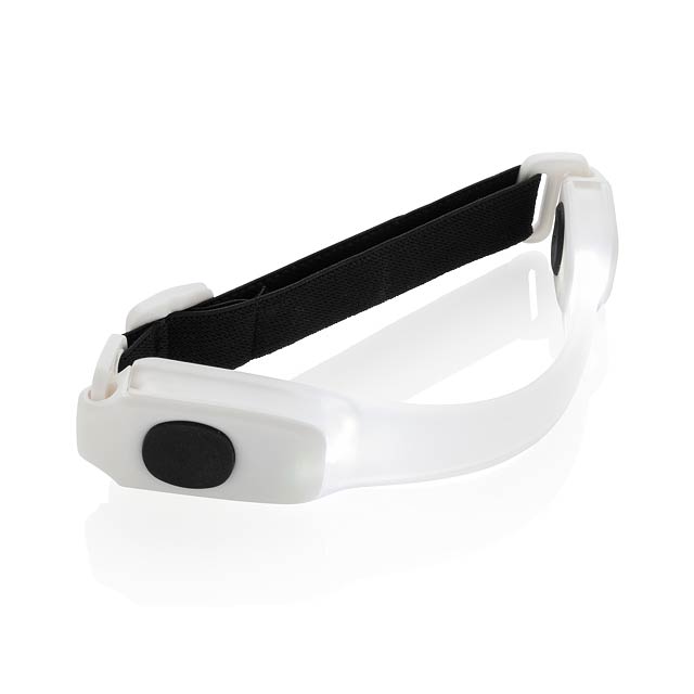 USB bezpečnostní světelný pásek, bílá - biela