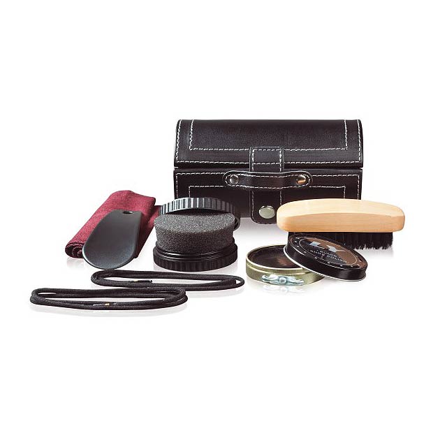 Essential shoe maintenance set - black