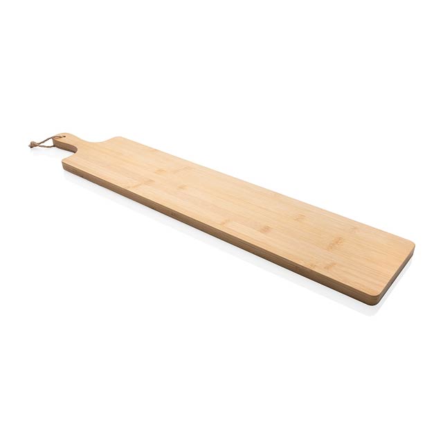 Ukiyo bamboo large serving board, brown - brown