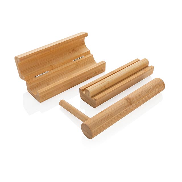 Ukiyo bamboo sushi making set, brown - brown