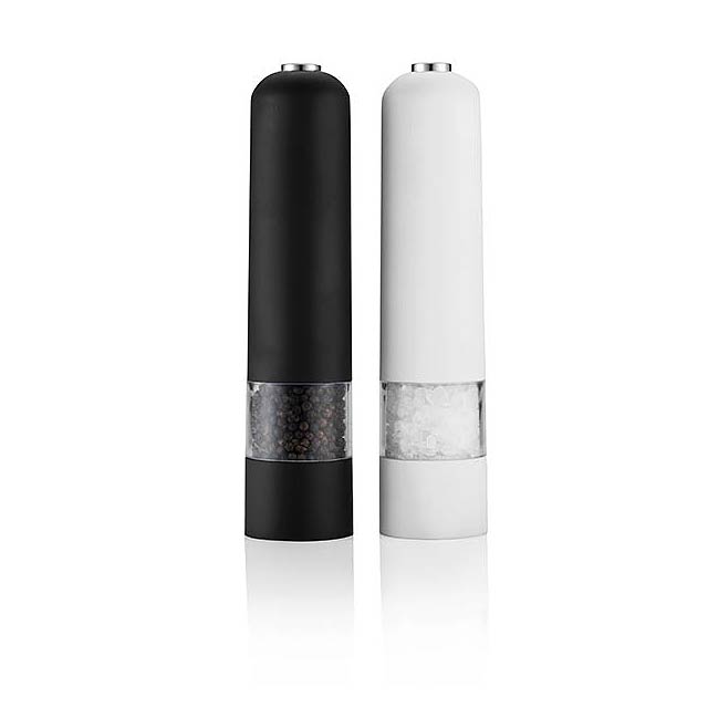 Electric pepper and salt mill set - 