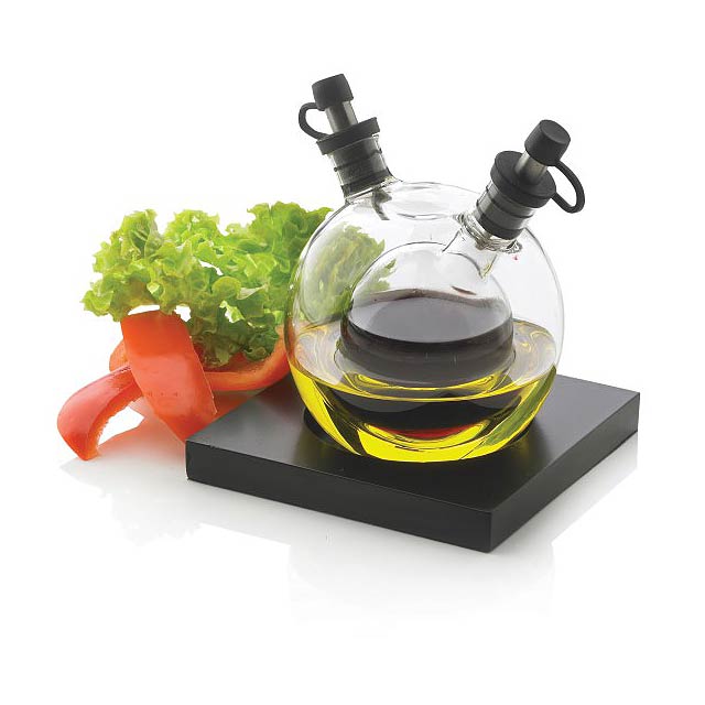 Orbit oil & vinegar set - black