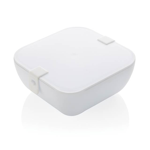 PP lunchbox square, white - white