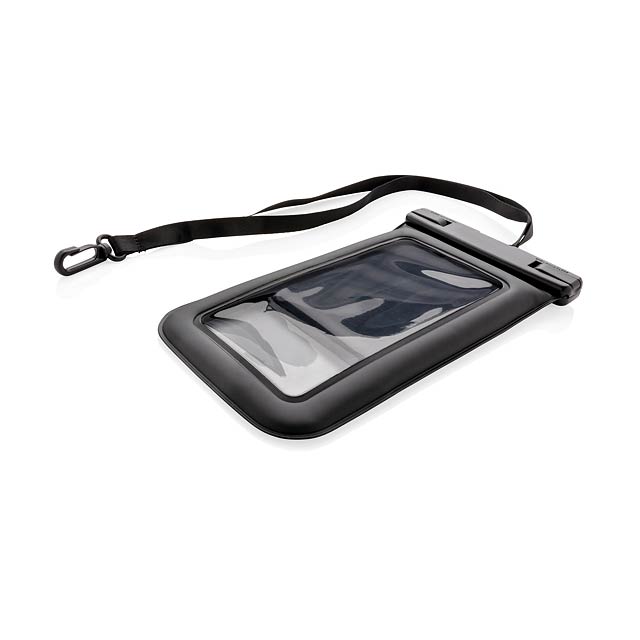 IPX8 Waterproof Floating Phone Pouch - black