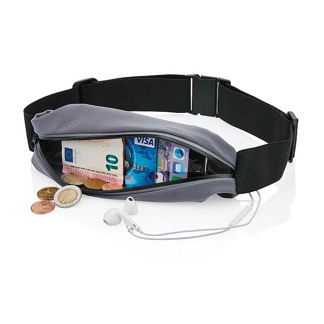 Universal sport belt, grey - grey