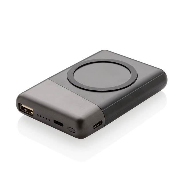 Ultimate 5.000 mAh Wireless Charging Powerbank - schwarz