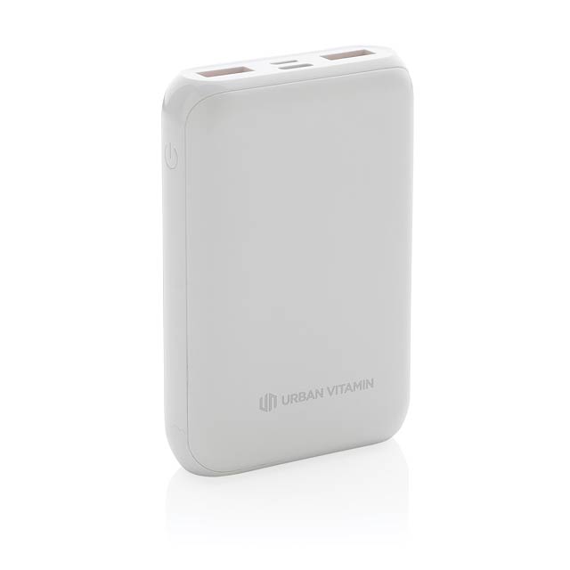 Urban Vitamin Alameda 10.000mAh 18W PD Powerbank, weiß - Weiß 