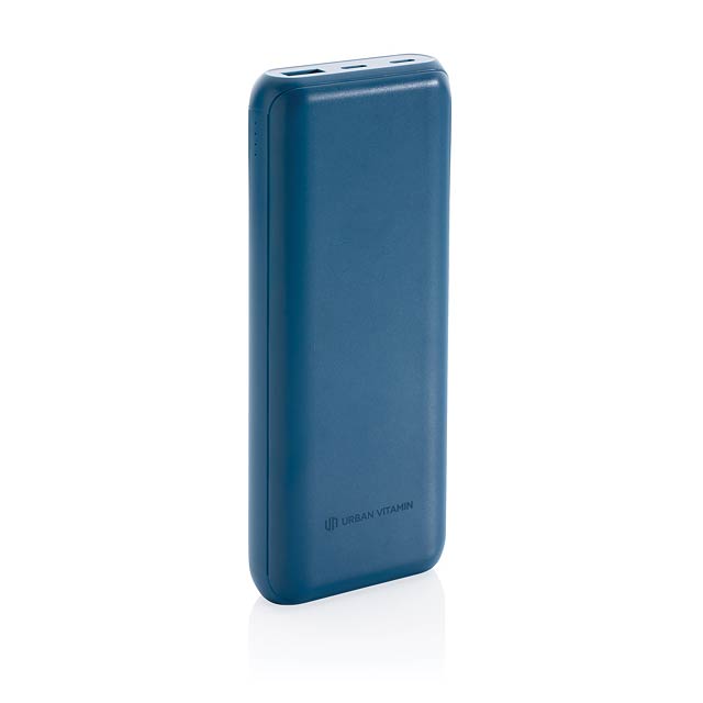 Urban Vitamin Pasadena 20.000mAh 18W PD Powerbank, blau - blau