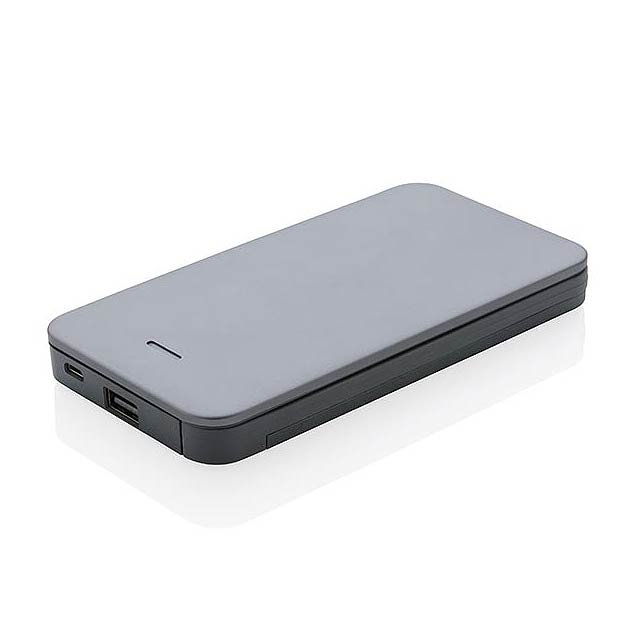 10.000 mAh MFi licensed powerbank - silver