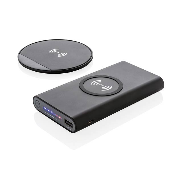 Wireless charging set - black