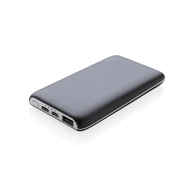 4.000 mAh wireless powerbank with suction pads - black