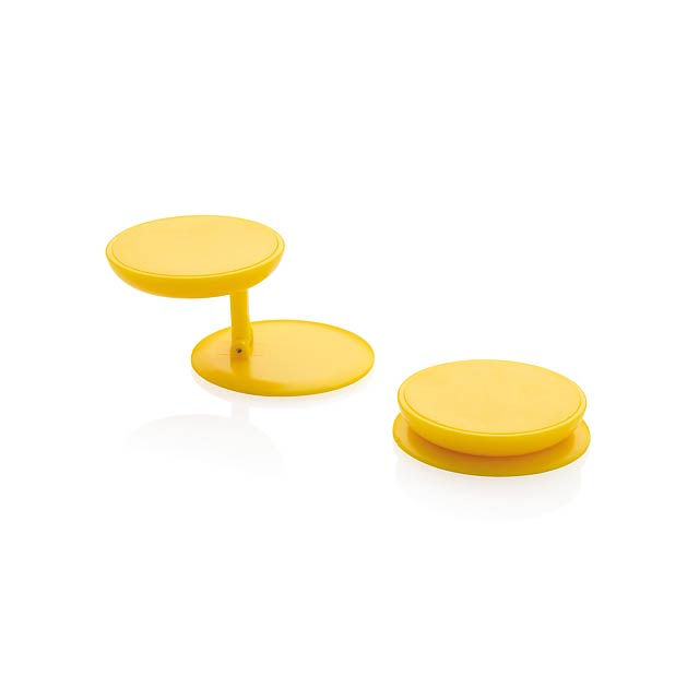 Stick 'n Hold phone stand - yellow