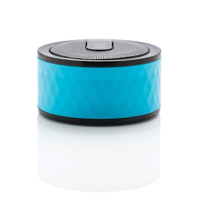 Geometric wireless speaker, blue - blue
