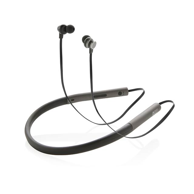 Swiss Peak bass earbuds - grey