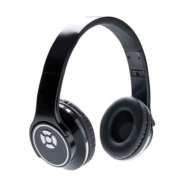 Headphones and speaker, black - black