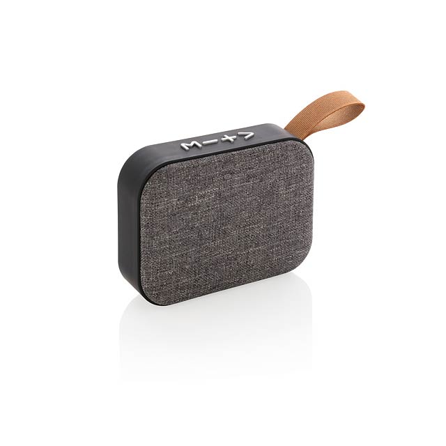 Fabric trend speaker - black