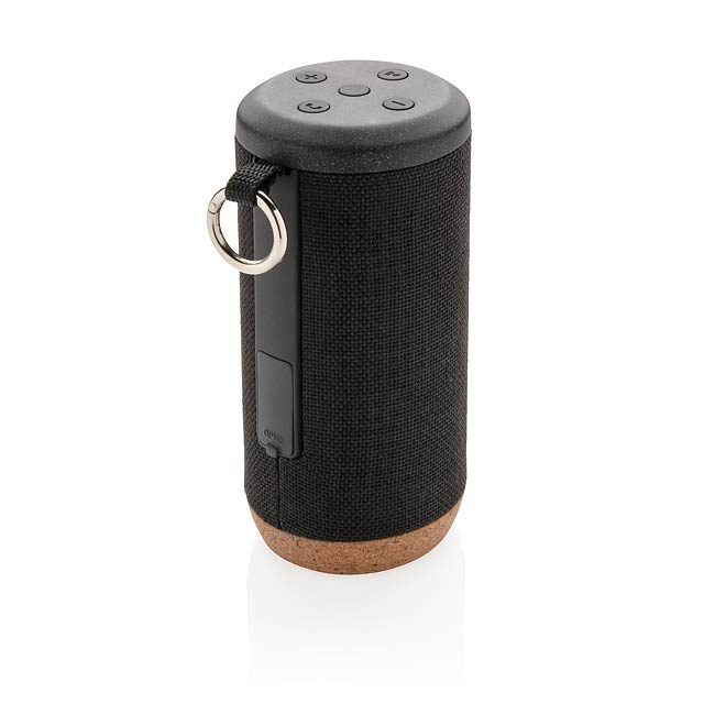 Baia 10W wireless speaker, wood - black