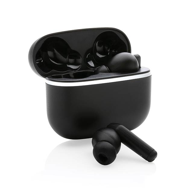 Swiss Peak TWS earbuds 2.0, black - black