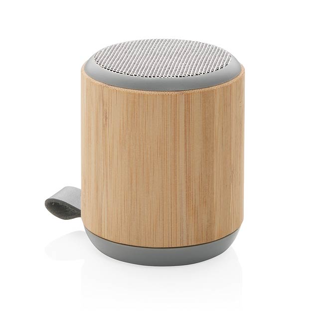 Bambus und Stoff 3W Wireless Speaker, braun - Bräune