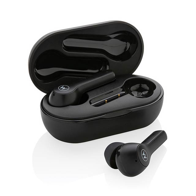 Motorola IPX5 TWS MOTO Buds 85, schwarz - schwarz