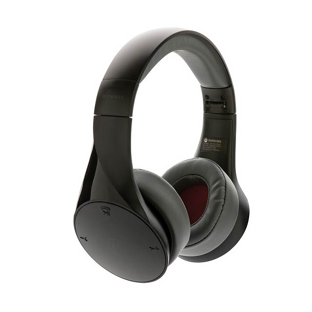 Motorola MOTO XT500 wireless over ear headphone, schwarz - schwarz