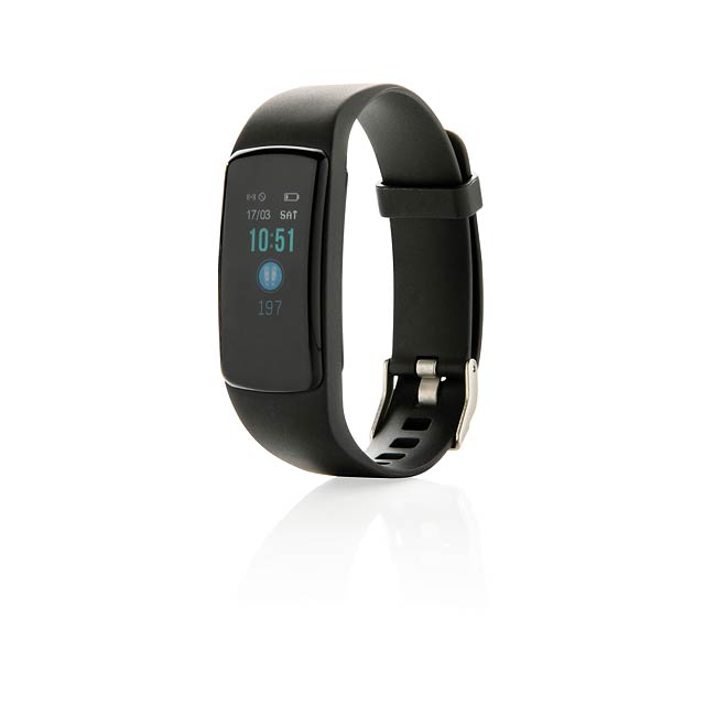 Stay Fit with heart rate monitor - black