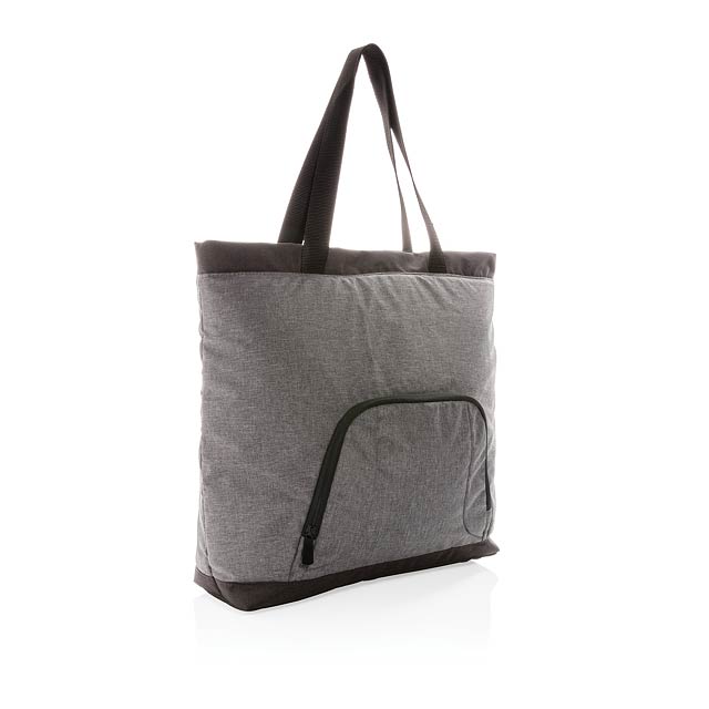 Fargo RPET cooler tote - grey