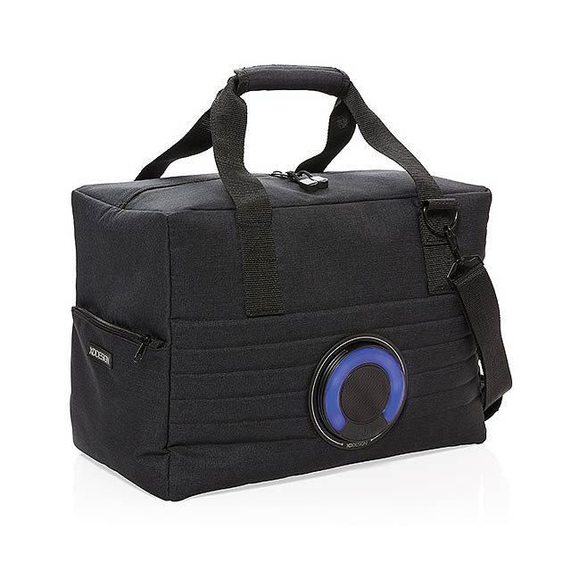 Party Kühltasche mit Lautsprecher - schwarz