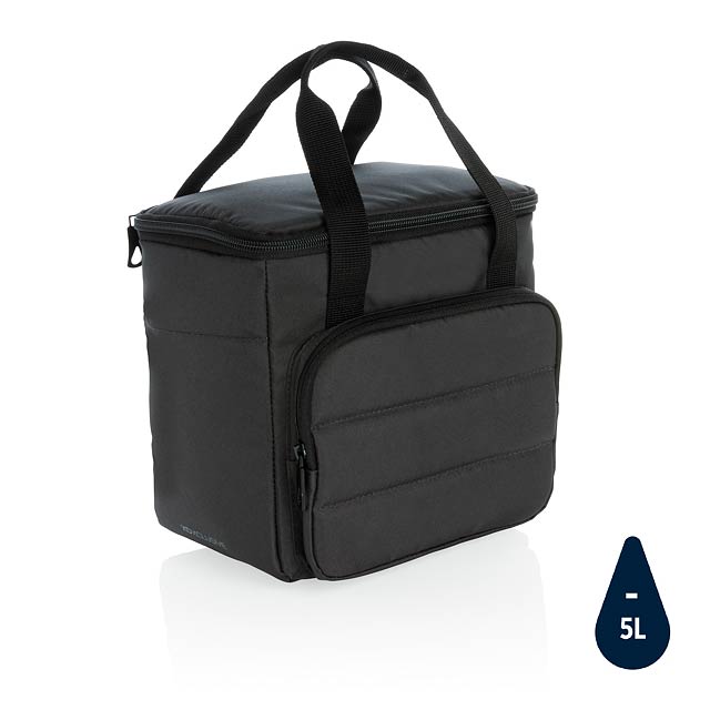 Impact AWARE™ RPET Kühltasche, schwarz - schwarz