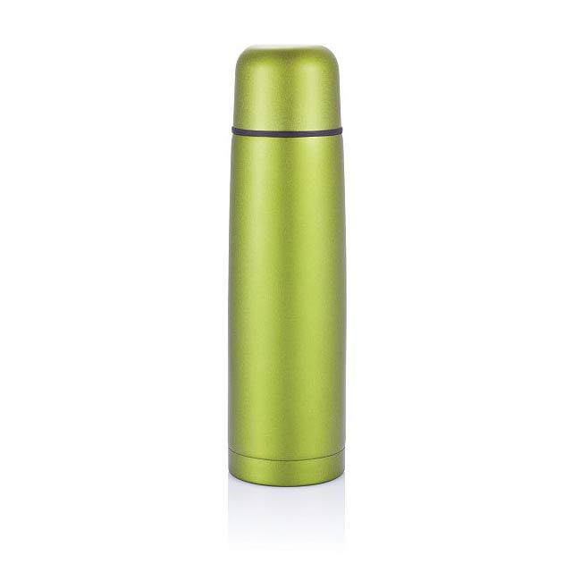 Stainless steel flask - green