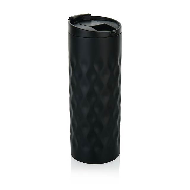 Geometric tumbler, black - black