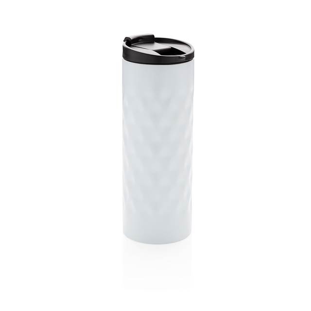 Geometric tumbler - white