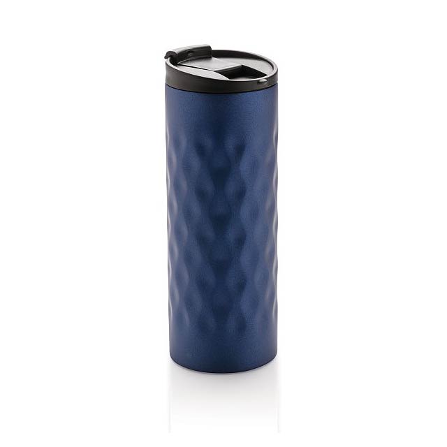 Geometric tumbler, blue - blue