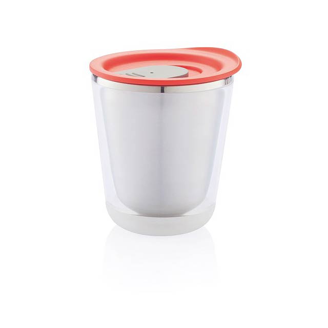 Dia mug, red/grey - red