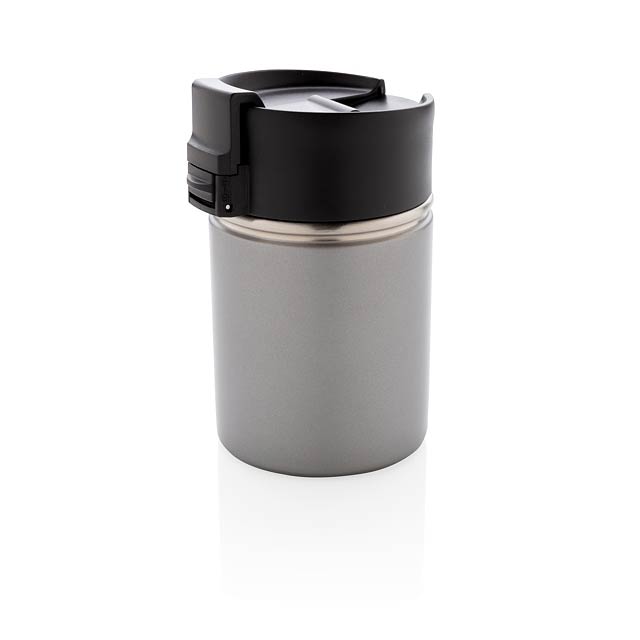 Bogota compact vacuum mug with ceramic coating - grey