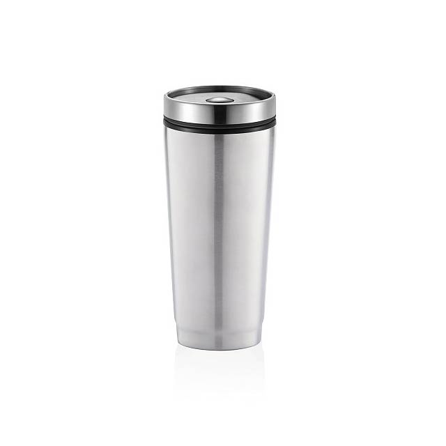 Becher Shake-It, silber - Silber