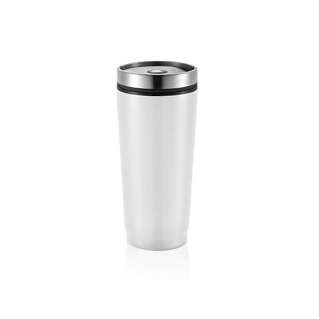 Leak proof tumbler - white