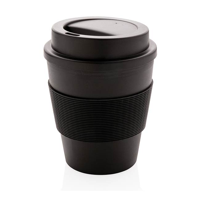 Wiederverwendbarer Kaffeebecher 350ml - schwarz