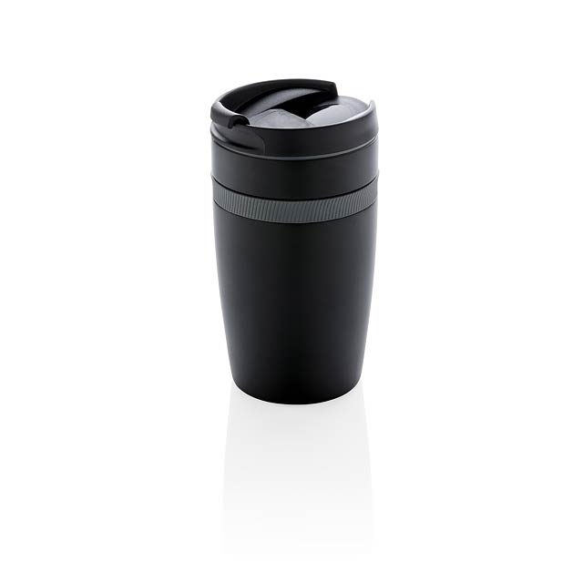 Sierra leak proof vacuum coffee tumbler - black