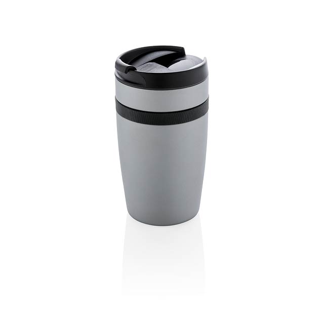 Sierra leak proof vacuum coffee tumbler - silver