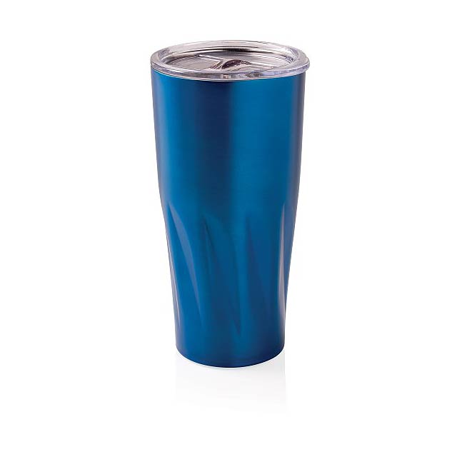 Copper vacuum insulated tumbler, blue - blue