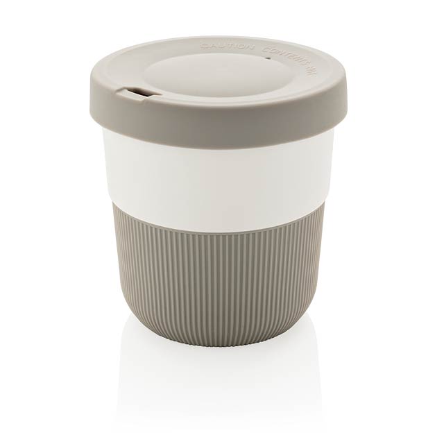 PLA cup coffee to go - grey