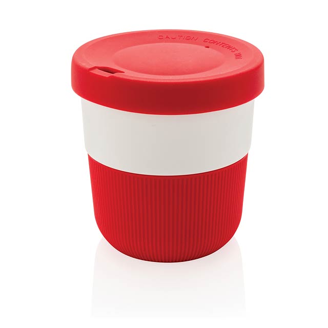 PLA cup coffee to go - red