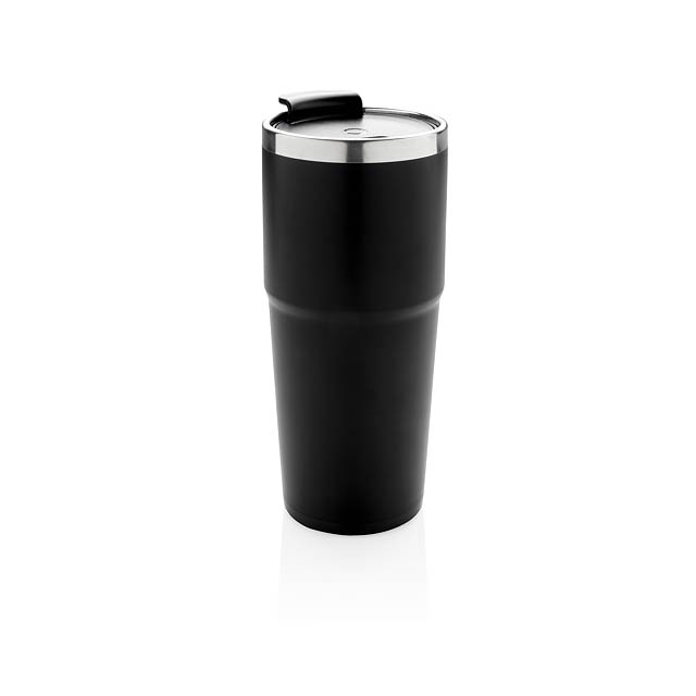 Light up logo tumbler - black