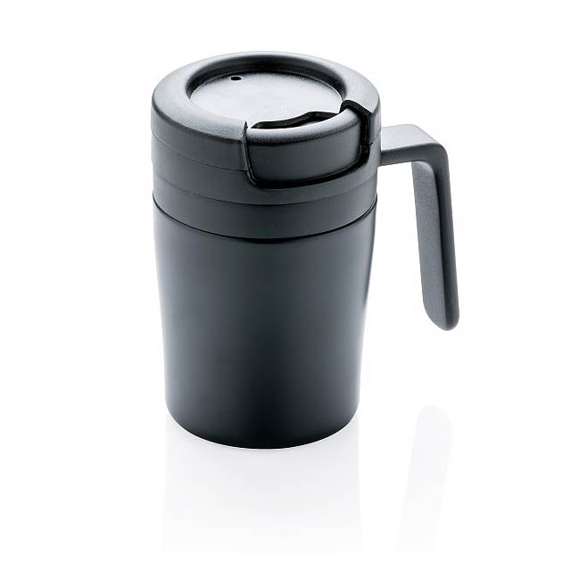 Coffee to go mug, black - black
