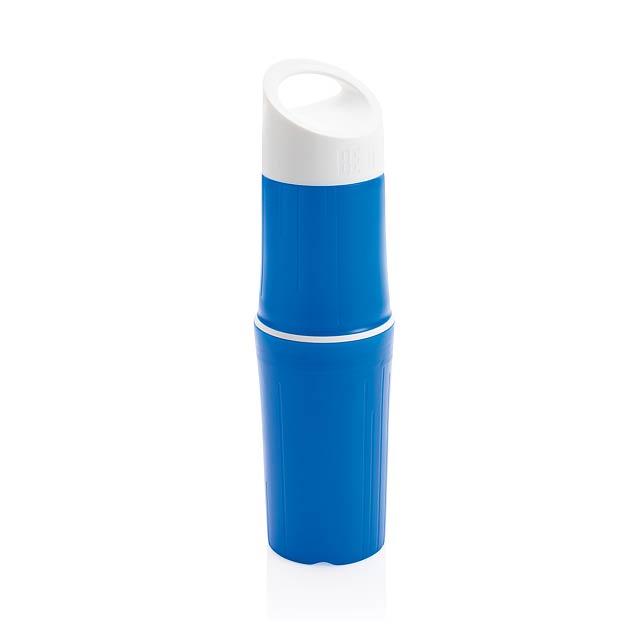 BE O Bottle, Wasserflasche Made In EU, blau - blau