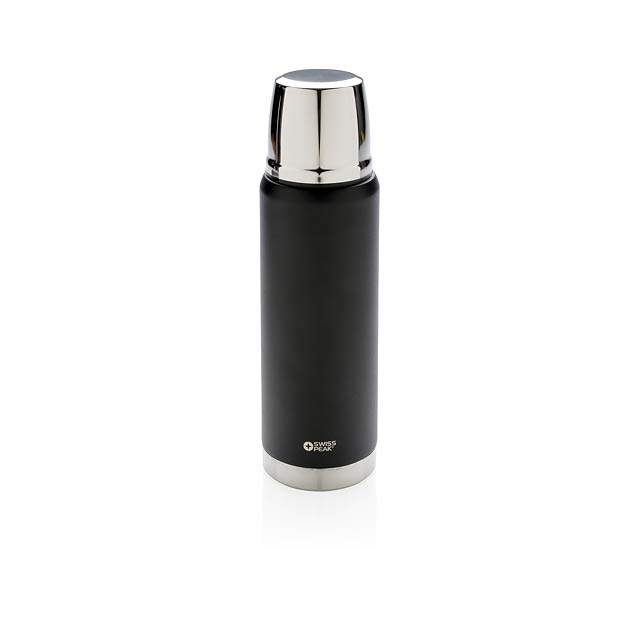 Swiss Peak Elite 0.5L copper vacuum flask - black