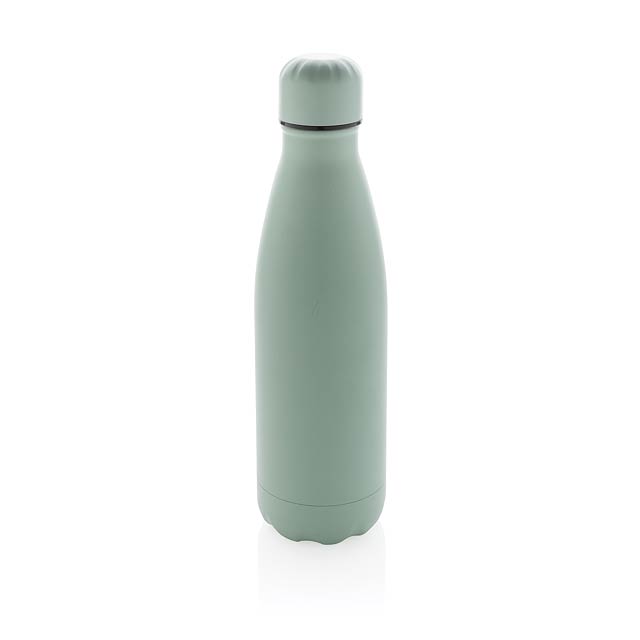 Solid color vacuum stainless steel bottle 500ml, green - green