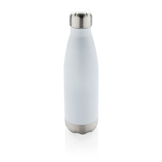 Vakuumisolierte Stainless Steel Flasche - Weiß 