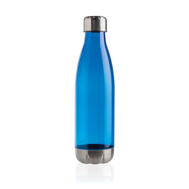 Nepropustná lahev s nerezovým uzávěrem, modrá - modrá